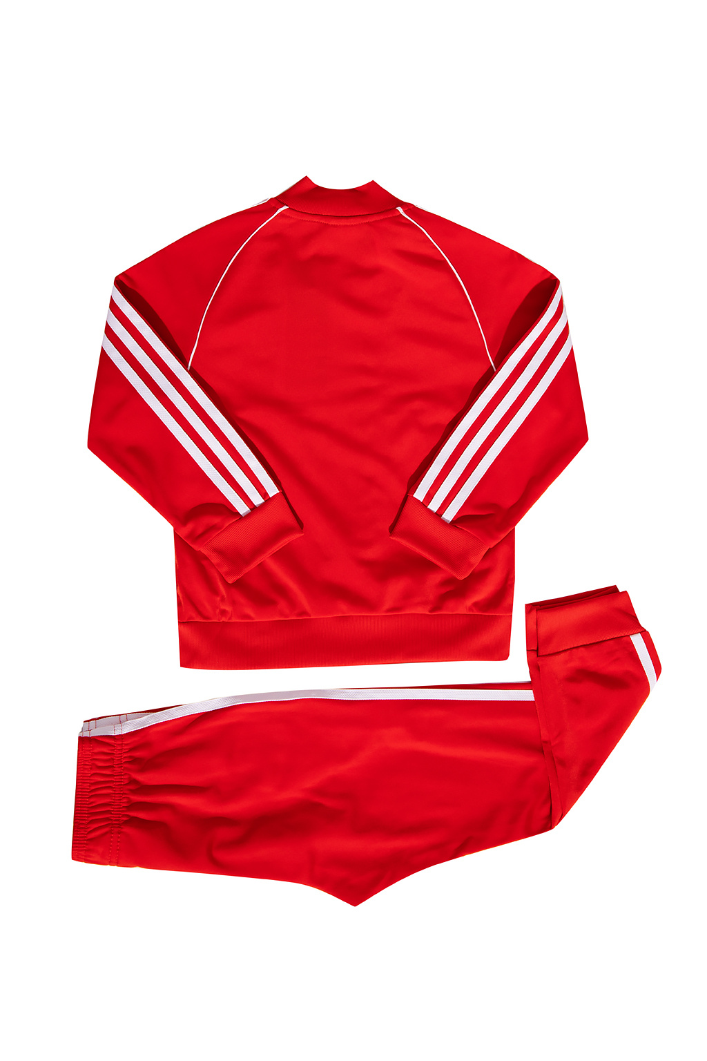 Youth adidas hot sale tracksuit red